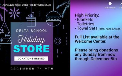 Delta High School Holiday Store