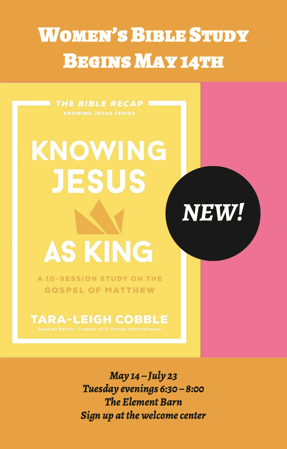 Women's Bible Study: Knowing Jesus as King
