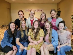 This is the group of ladies that Bailey was a part of teaching this past year. 