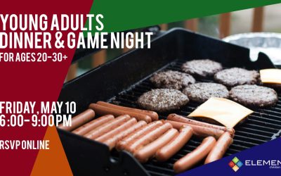 Young Adults Dinner and Games Night