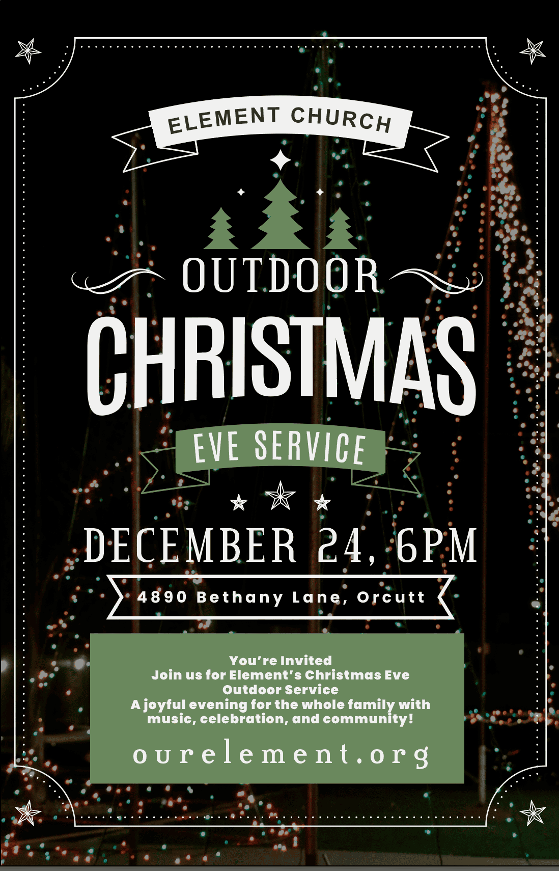 Christmas Eve 2025 Invite