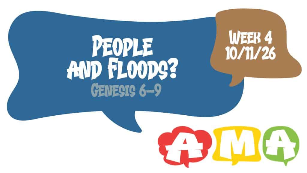 AMA Week 4 – People and Floods?